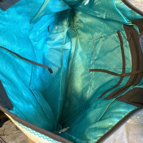 Thirty-One Euro Straw Tote - Picture 3 of 4